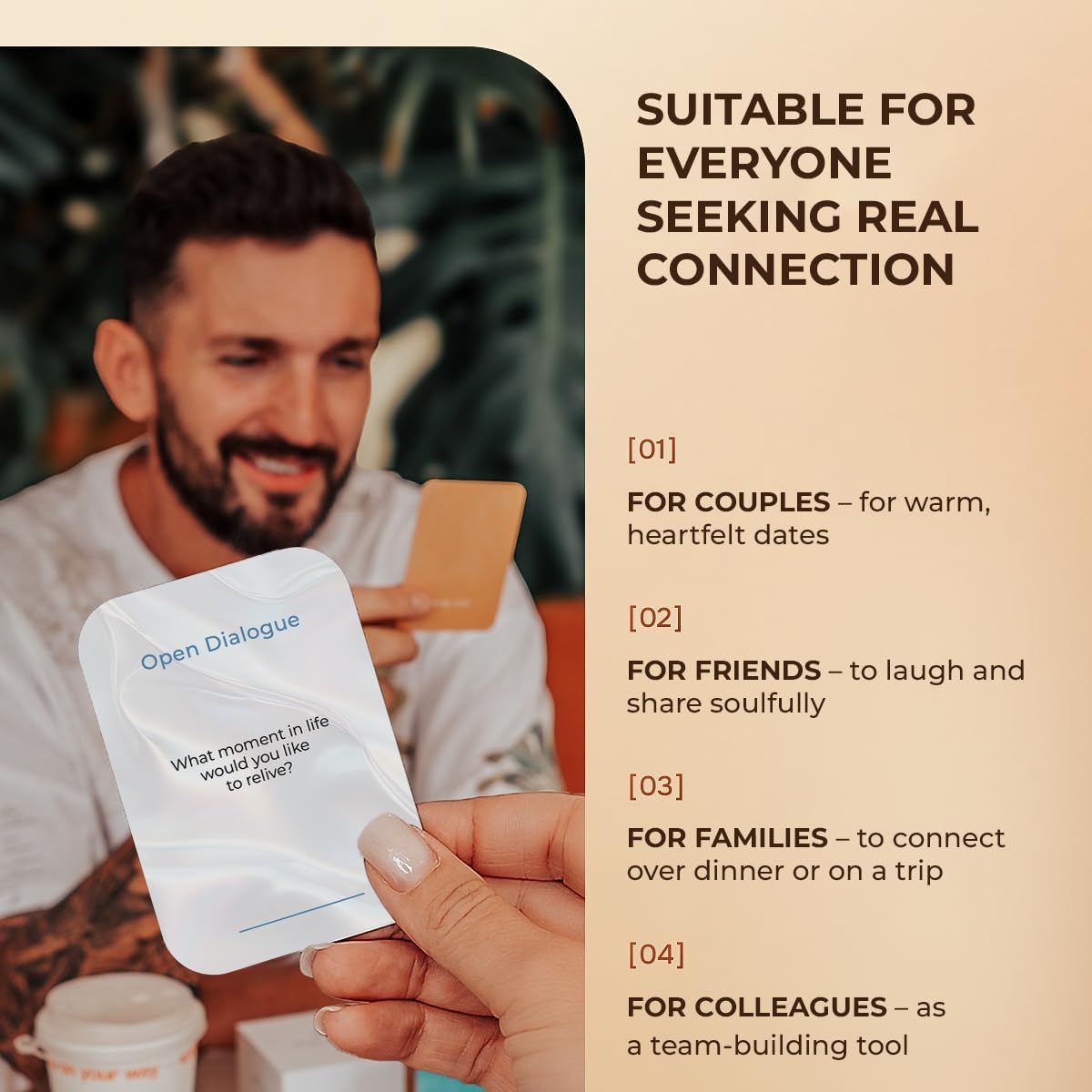 Pearl Talk 200 Questions The Conversation Starter Cards Delve Deck Conversation Card Games for Adults Fun for The Whole Family Games A Great Board Game for a Couples Gifts Travel Games
