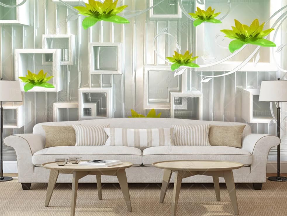 Papier peint intisse Anagallis poster mural geant resistant deco chambre salon - 3