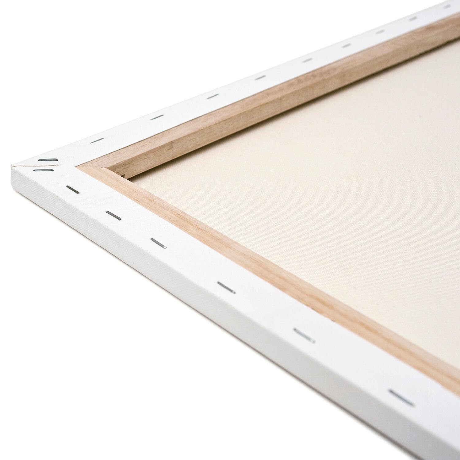 Keilrahmen Studienqualität/Leinwand Basic, mehrfach grundiert, 50x70 cm, 30 Stück
