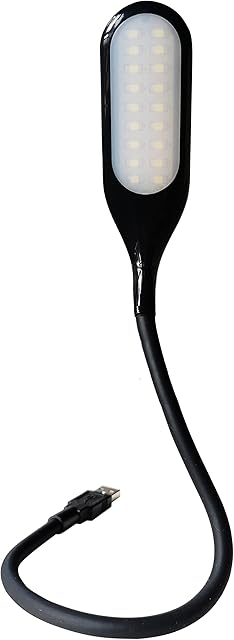 Olakin USB LED Light Lamp, Reading Light, Light Lamp with Touch Switch, 3 Eye-Protecting Modes, for Computer Keyboard PC Notebook Laptop Book