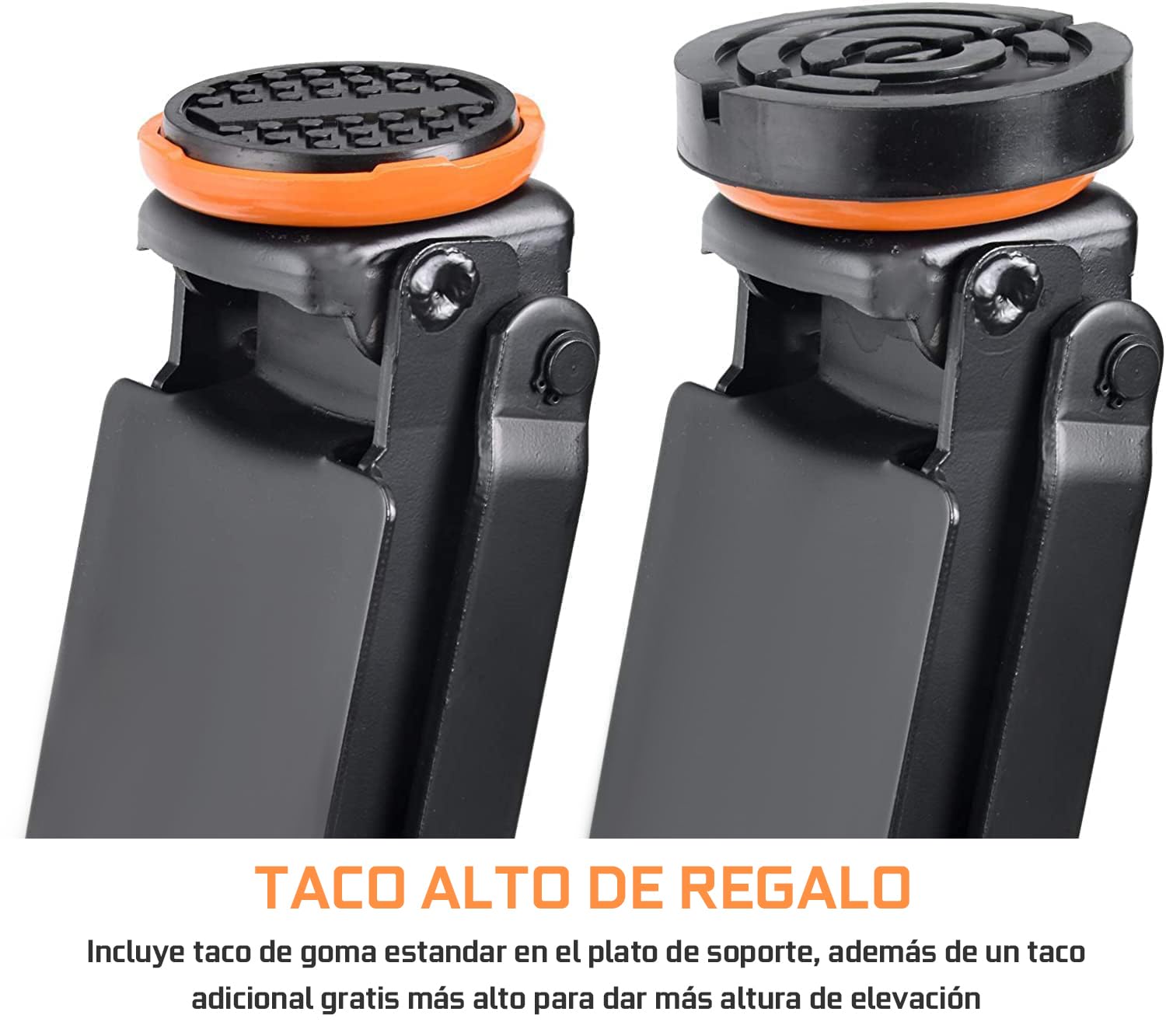 Gato para Coches Bajos Extra Largo con Doble Piston 3,5 TONELADAS (3500 KG) - Gato DE Carretilla Profesional