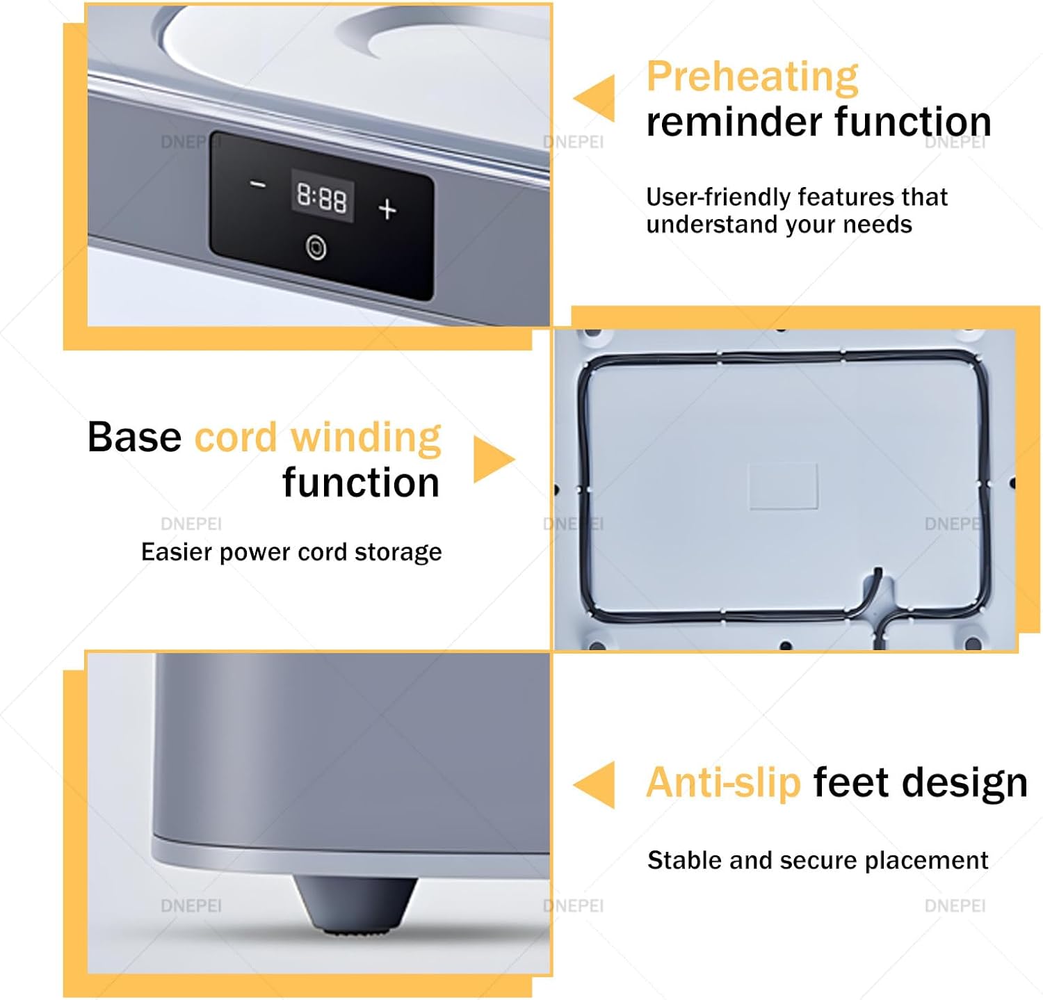 Professional 40L Home Bread Proofing Box, Adjustable Temperature & Humidity for Consistent Results, Large Inner Cavity Fits Multiple Loaves