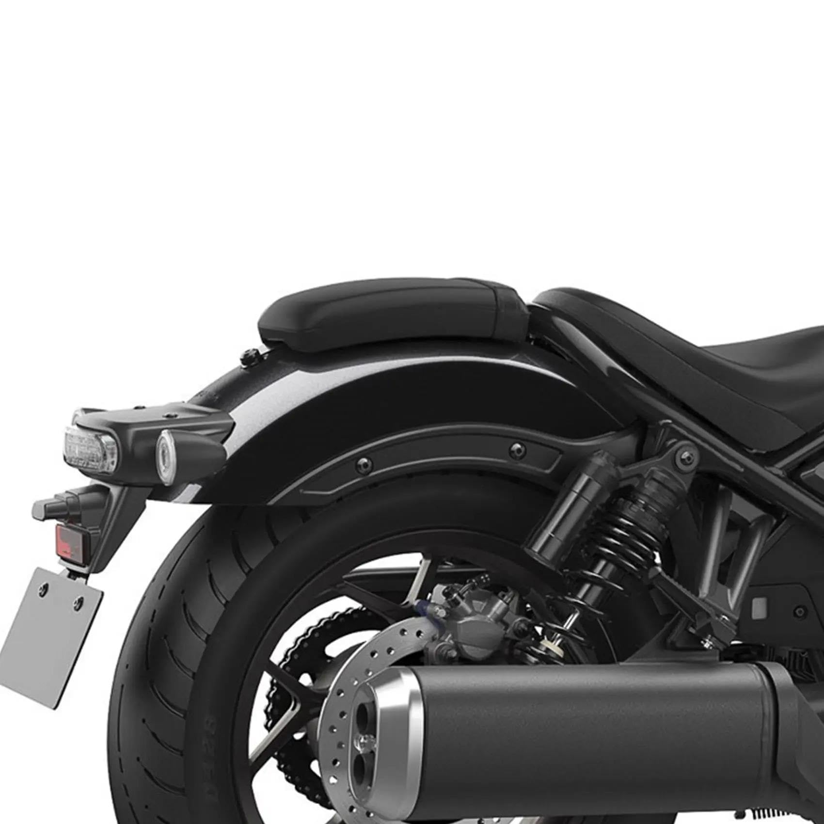 Accesorios Motocicletas para Rebel 1100 ABS DCT CMX1100 2021 2022 Cojín Negro para Asiento Trasero De Pasajero De Motocicleta Piezas Repuesto