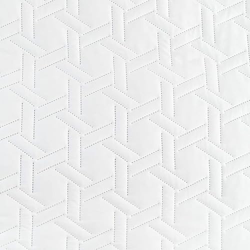 Miniatura 9 de Auemtyn Juego de edredón tamaño King de 3 piezas, colcha de verano suave y ligera, colcha reversible de microfibra para todas las estaciones,