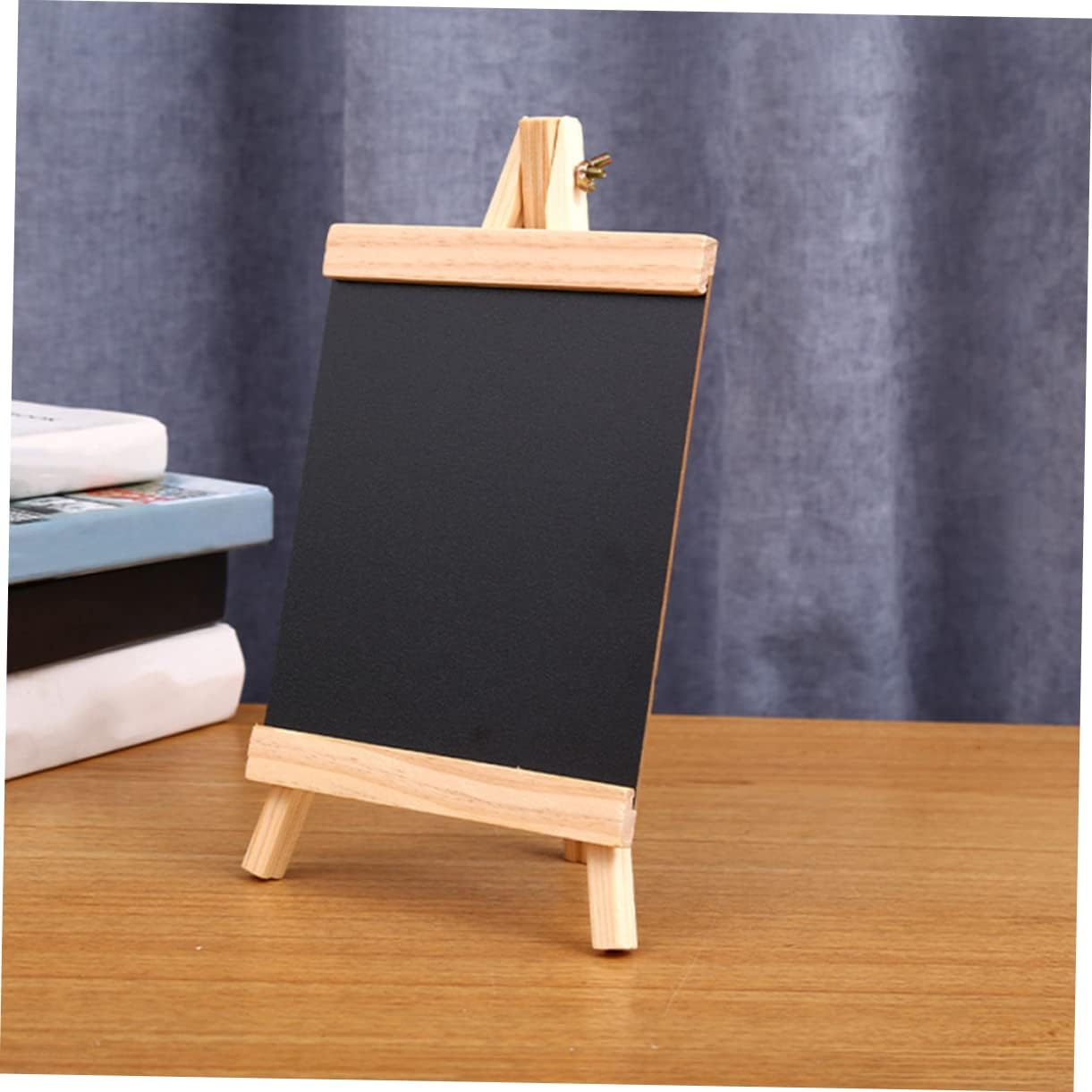 Tabletop Chalkboard Sign Rustic Message Board for Home Wedding Versatile Food Sign for Menu Display and Event Decoration