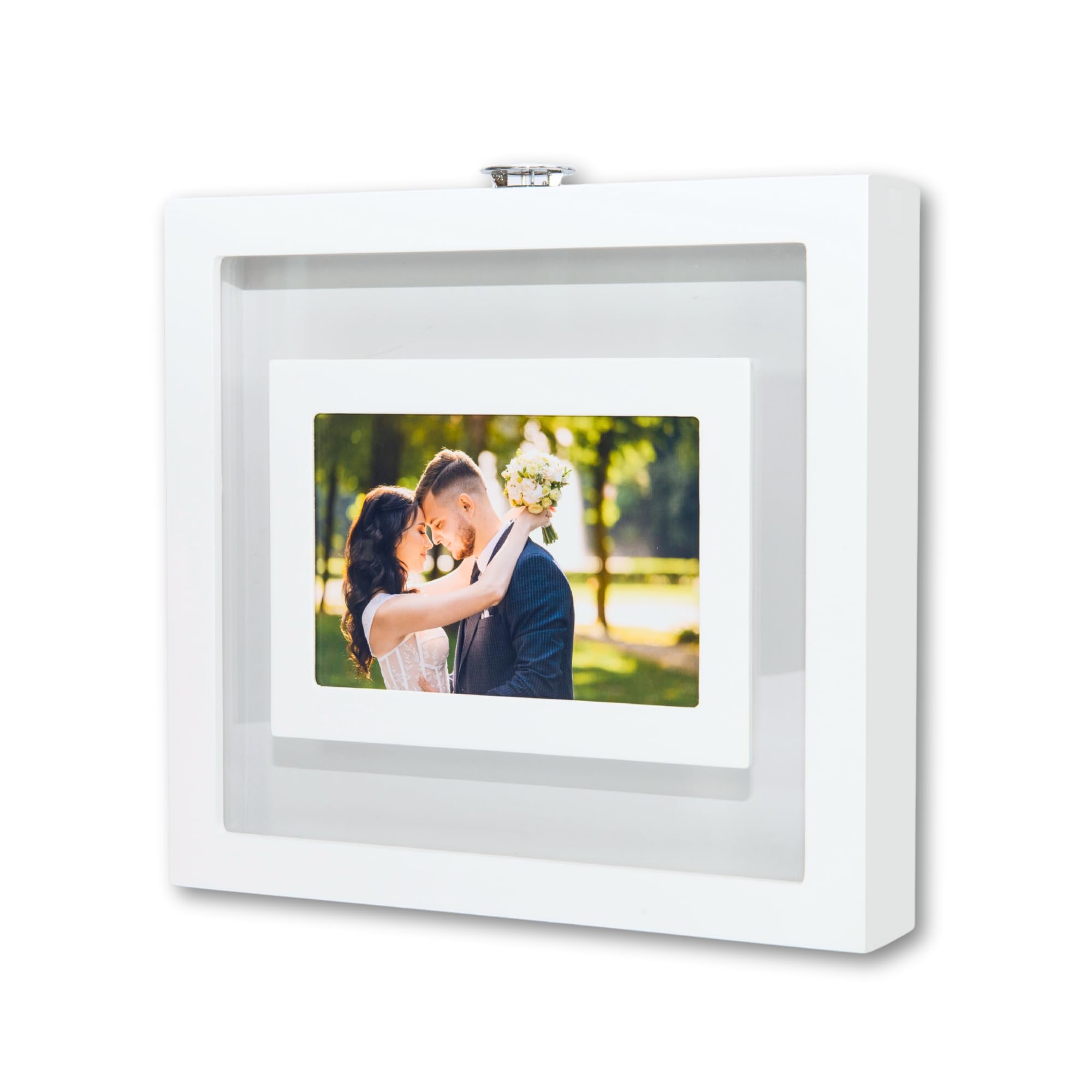 Cornice Portafoto Cerimonia Sabbia Lillian Rose - Acrilico Trasparente, Per Matrimoni E Ricordi - Foto 11