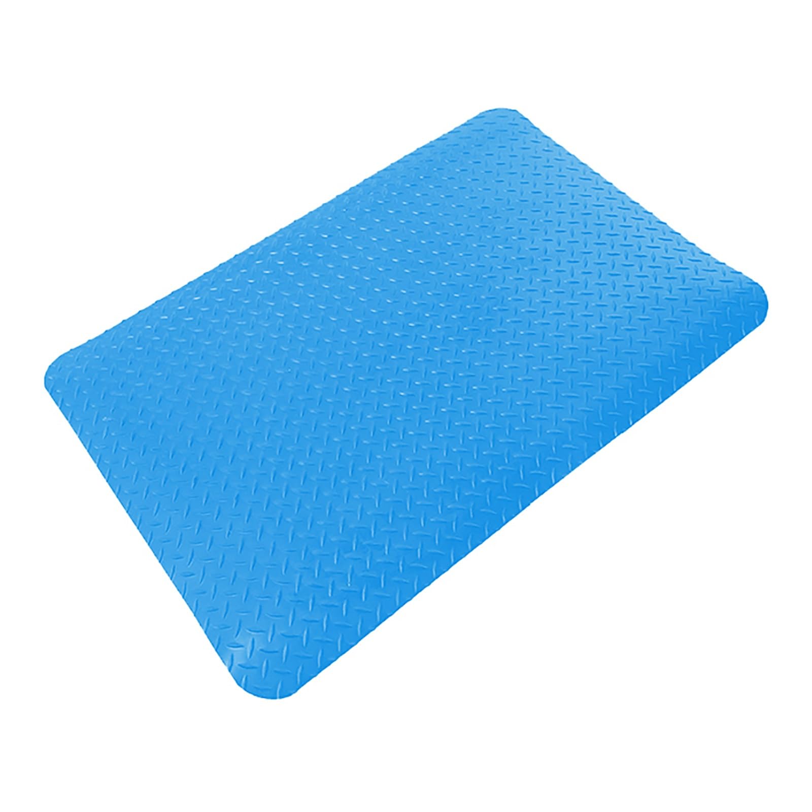 SRNSAEB Tappeto Antifatiga Tappetino Anti-Fatica in PVC per Cucina/Area di Lavoro/Officina, 50 100 150 200 250 300 CM Tappetini Antistress Lunghi Piastra(Yellow,100x100x2cm/40x40x4/5)
