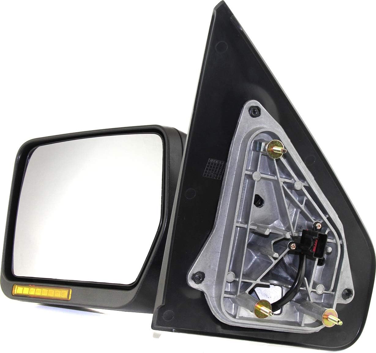 Garage-Pro Mirror Compatible with 2004-2006 Ford F-150 Driver Side Textured Black Manual Folding Heated Power Glass