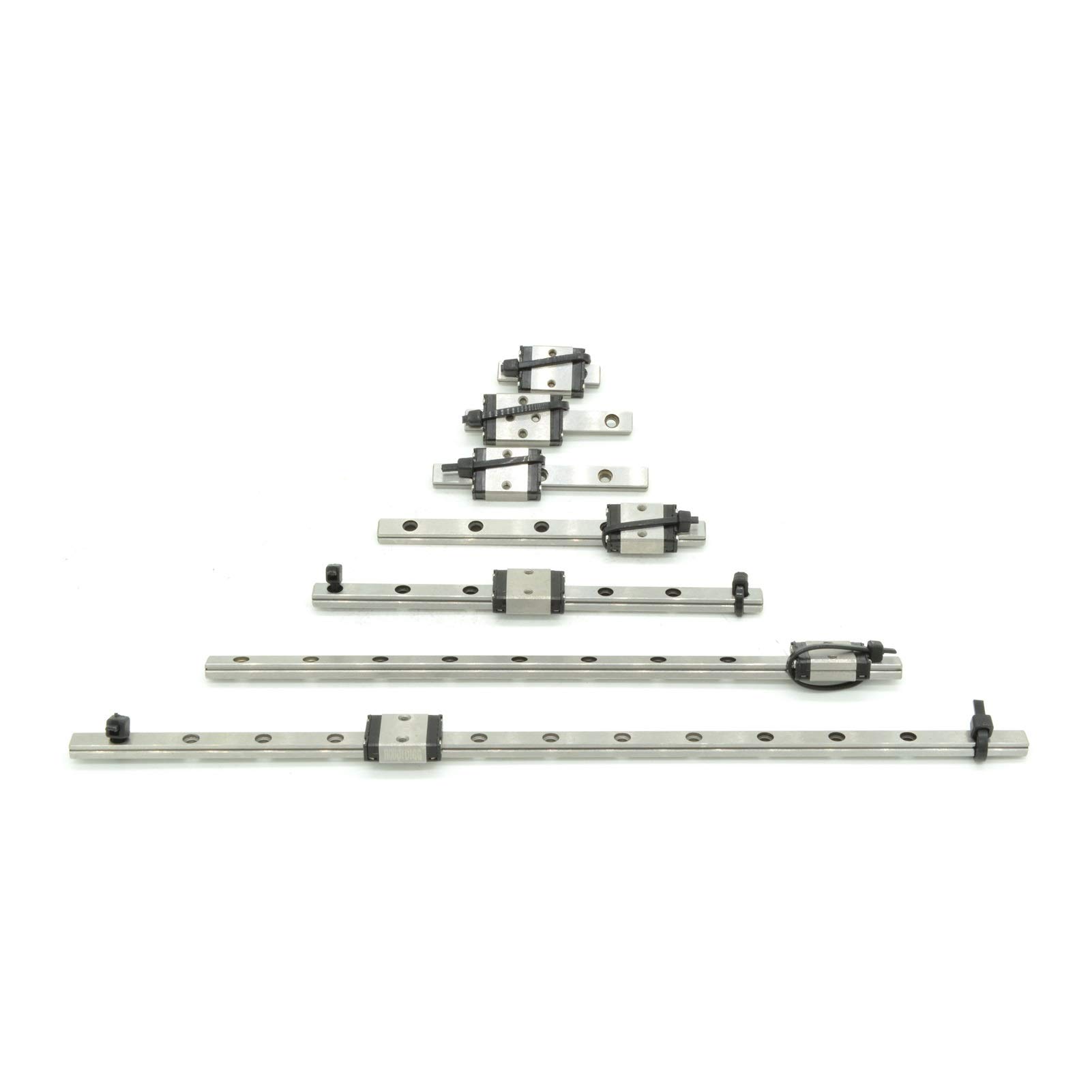 Rail Linéaire Miniature Et Rail De Guidage De Chariot, Fabrication De Matériel De Bricolage En Acier Inoxydable 440C MGN5 MGN7(MGN7 1H 150)