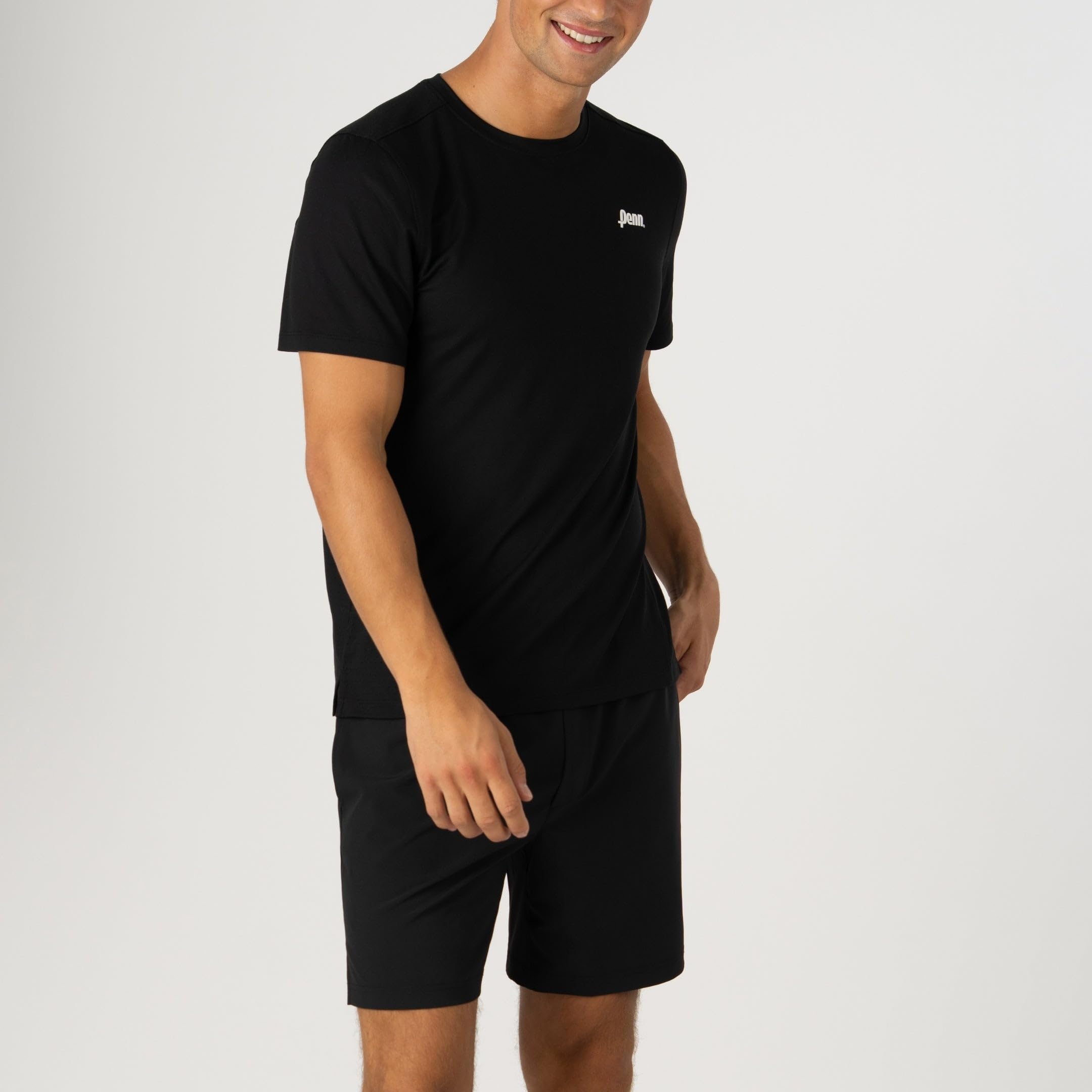 Penn Herren Athletic Tee mit seitlichen Einsätzen – leichtes Workout-T-Shirt für Training, Laufen, Sport und tägliche Leistung