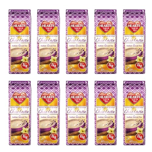 HEARTS Chai Latte Sachets 1kg x10