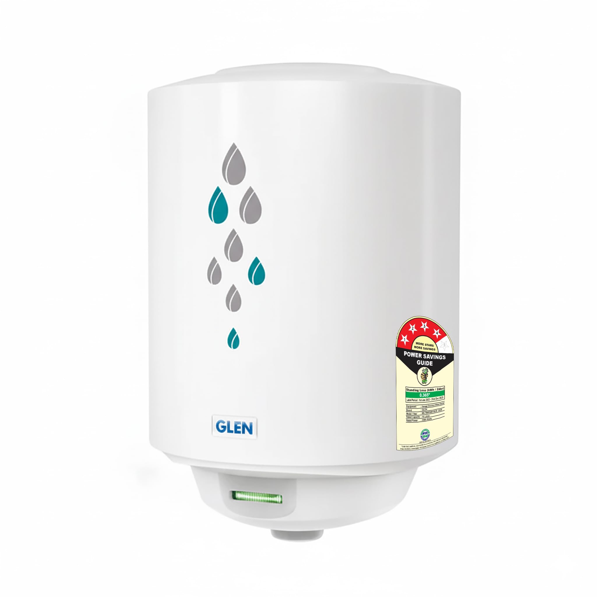 Glen 10 L Vertical Water Heater 2000 Watt (WH-7056 10L)-picture-29
