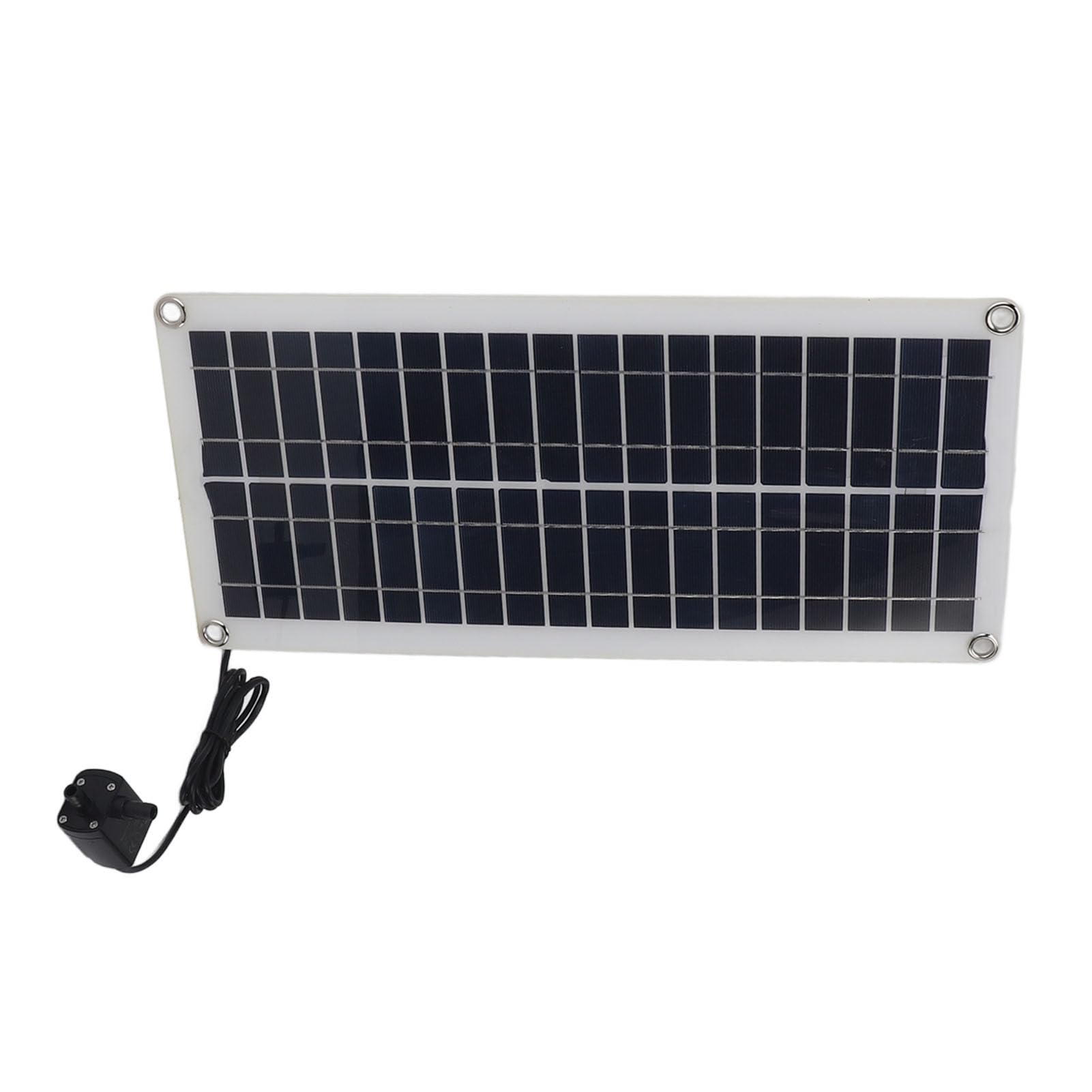 Pompa Ad Acqua con Pannello Solare Policristallino Pompa Solare Durevole da 50 W per il Miglioramento Dell'ambiente dello Stagno del Giardino