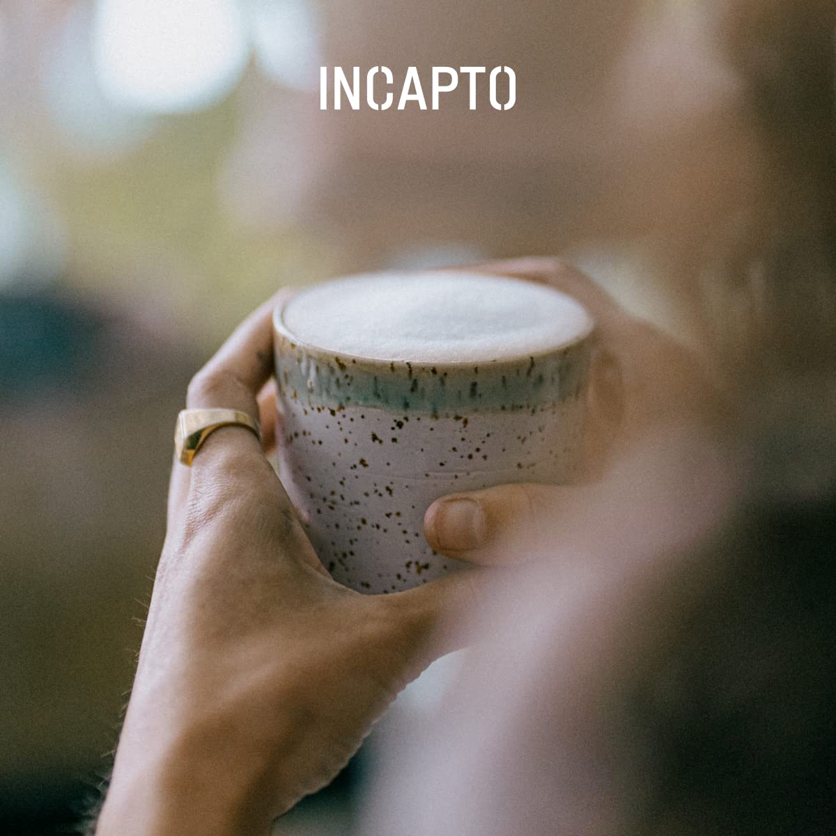 Incapto Caffè in Grani Strong Blend 1kg | Miscela 80% Arabica e 20% Robusta | Forte e Amaro | Orígines Uganda, Brasile e Perù | Tostatura Naturale