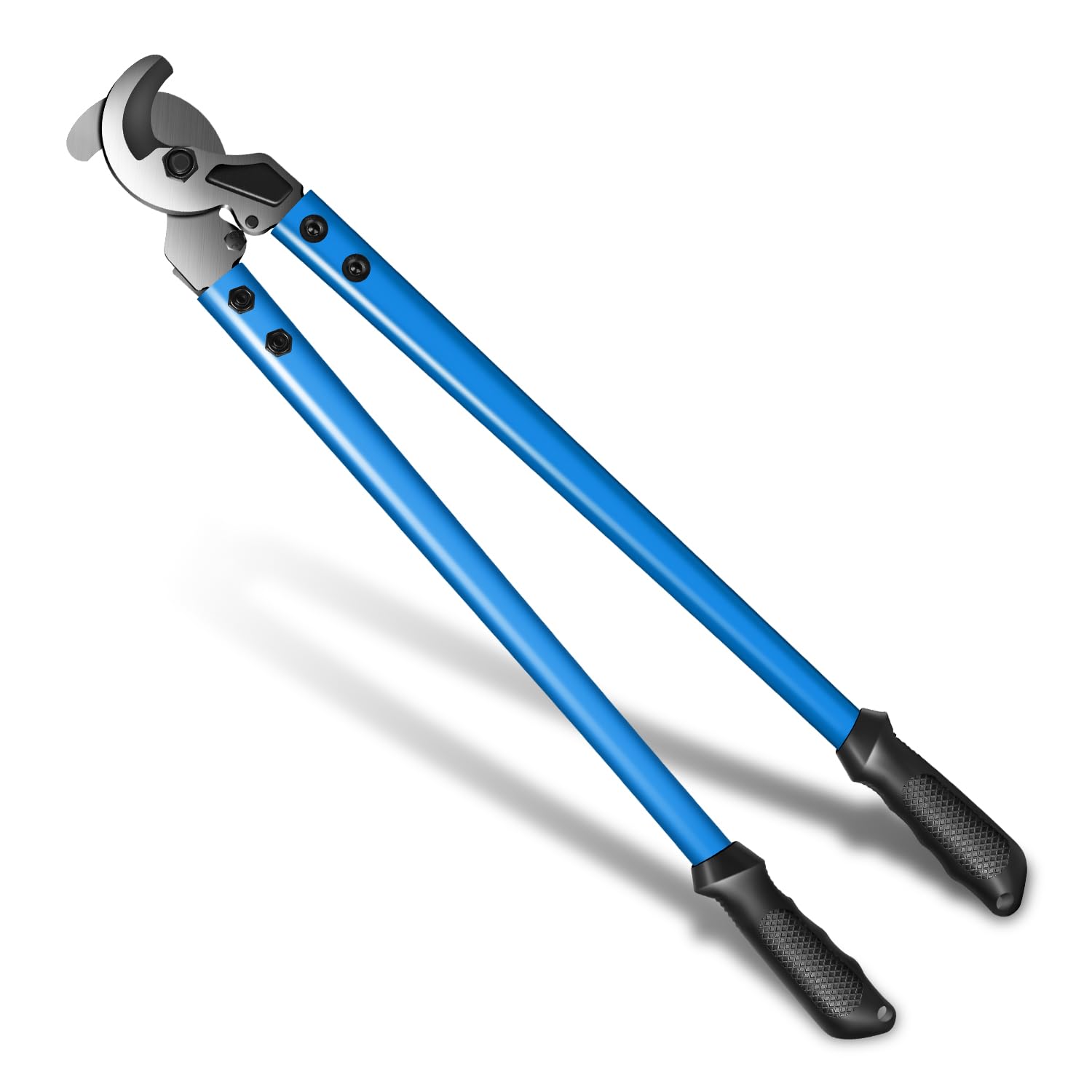 Heavy Duty Cable Cutters, Labor-Saving 23'' Long Arm Wire Cutter Pliers with Smooth Mating Jaws, Cable Cutting for Aluminum, Copper, Communication Wires