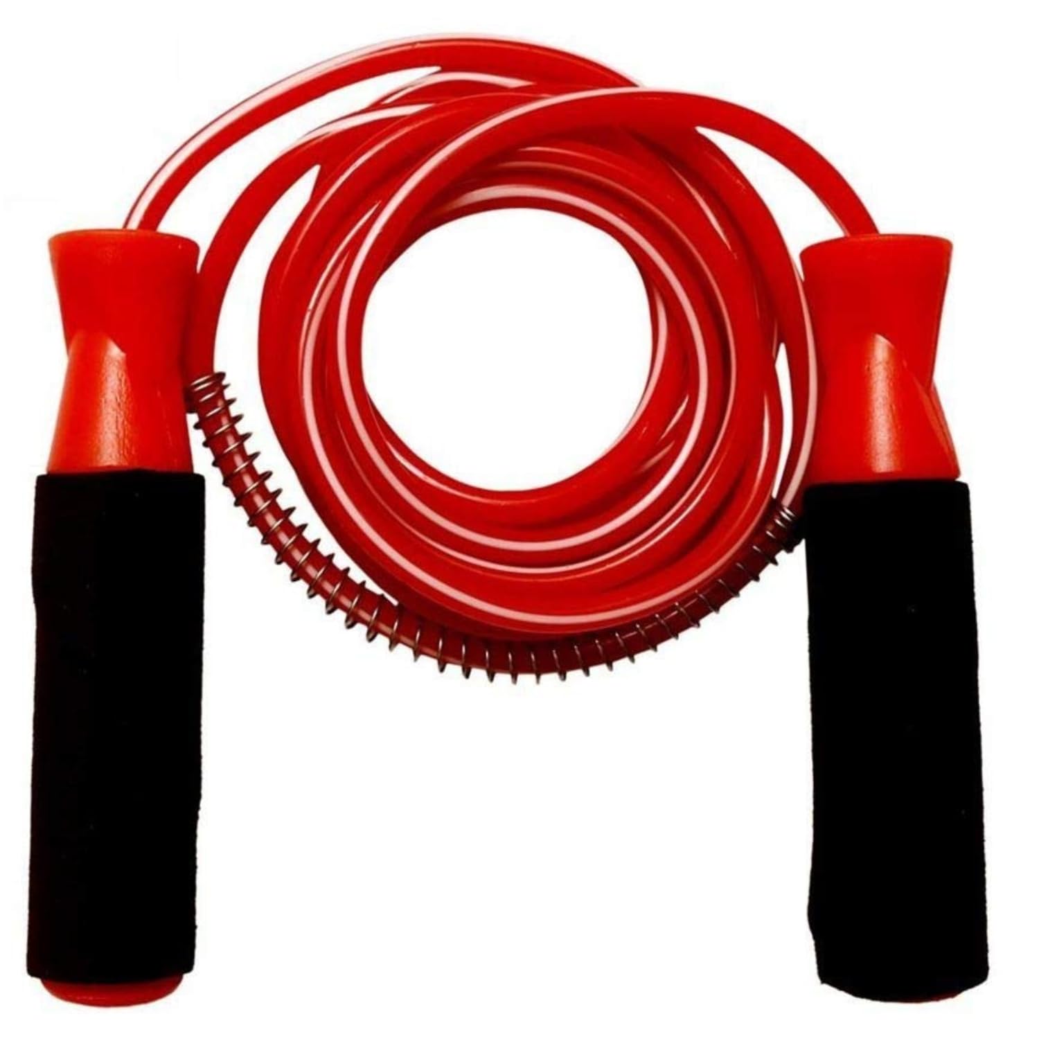 SX Standard Jumping Skipping Rope with Comfortable PVC RED Handle for Weight REDUCING/Warm-UP/Gym/Sports & Gym Fitness.-image-24