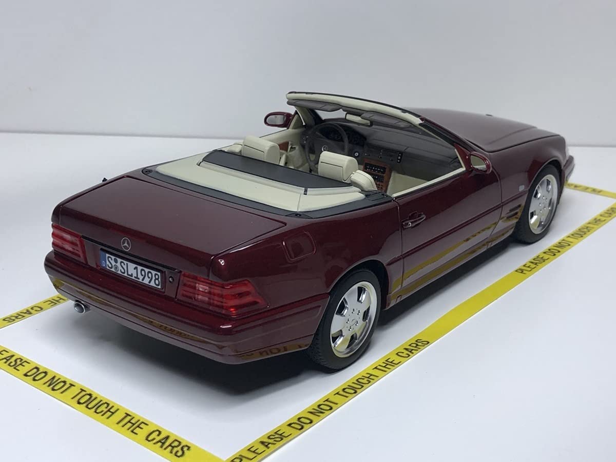 1/18 ノレブ メルセデスベンツ500SL (R129)(1998-2001) norev 1/18 Mercedes Benz 500 SL (R129) 1998-2001 amber red
