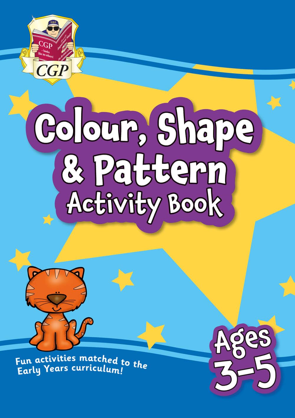 Colour, Shape & Pattern Maths Activity Book for Ages 3-5 (CGP Reception Activity Books and Cards)