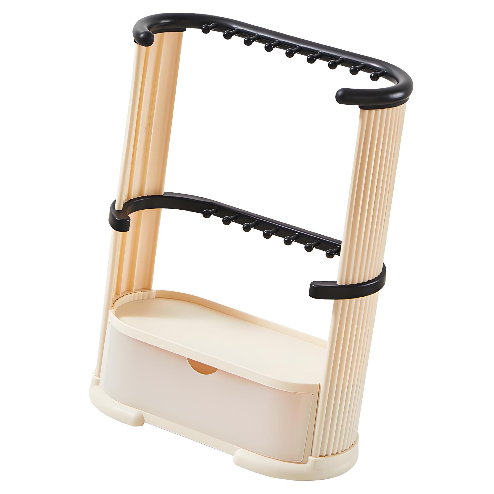 OSNIYAW Practical Jewelry Showcase Stand Modern Organizers Holder Suitable for Both Individual Use Retail Store Display Showcase Stand