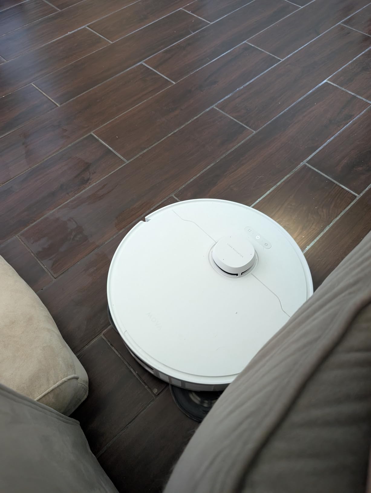 Mova P50 Pro Ultra Robot Vacuum with Removable & Liftable Mop, 19,000Pa Suction with Anti-Tangle Brush, Side Brush Extensive Cleaning, 167℉ Mop & Washboard Self Drying & Cleaning, Auto Empty & Refill photo review