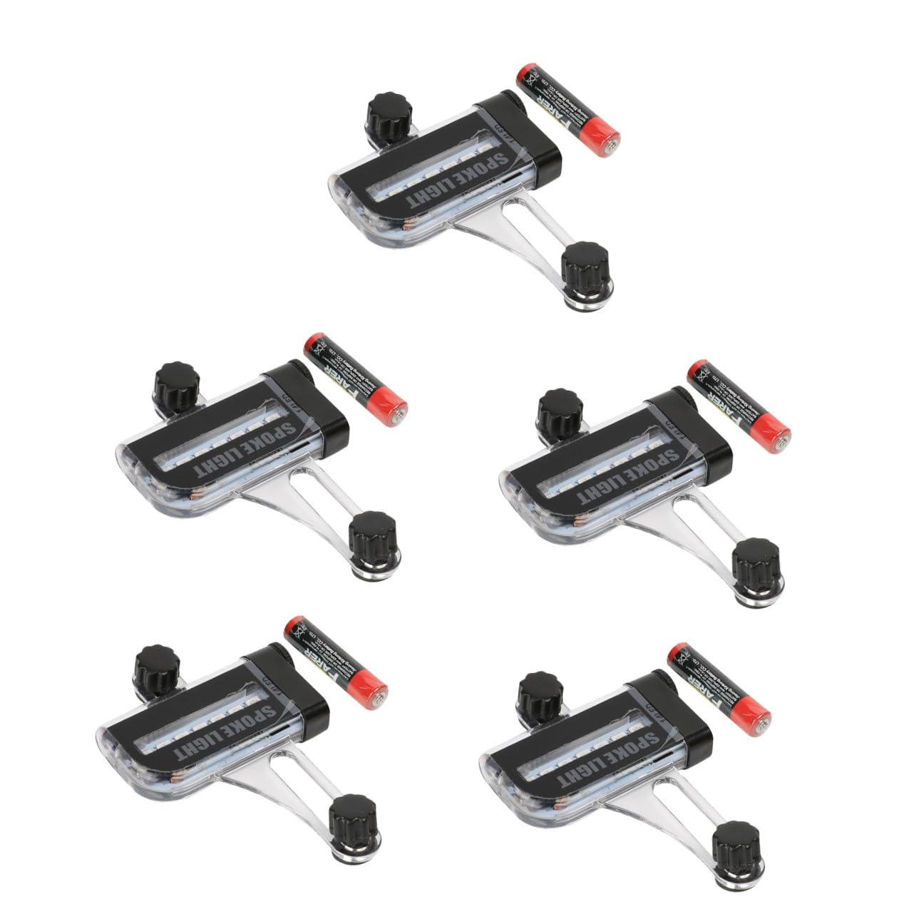 TOYANDONA Lumières Décoratives De Roues Moyeu Lumières De Roues De Vélo Lampe De Vélo Décorative Feux De Vélo à La Mode Lampes De Roue De Vélo Feux De Vélo Décoratifs Plastique