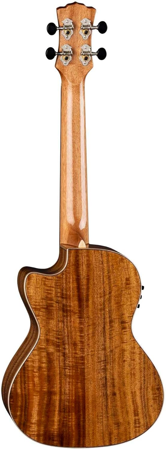 Luna Vista Deer Acoustic-electric Tenor Ukulele - Gloss Natural