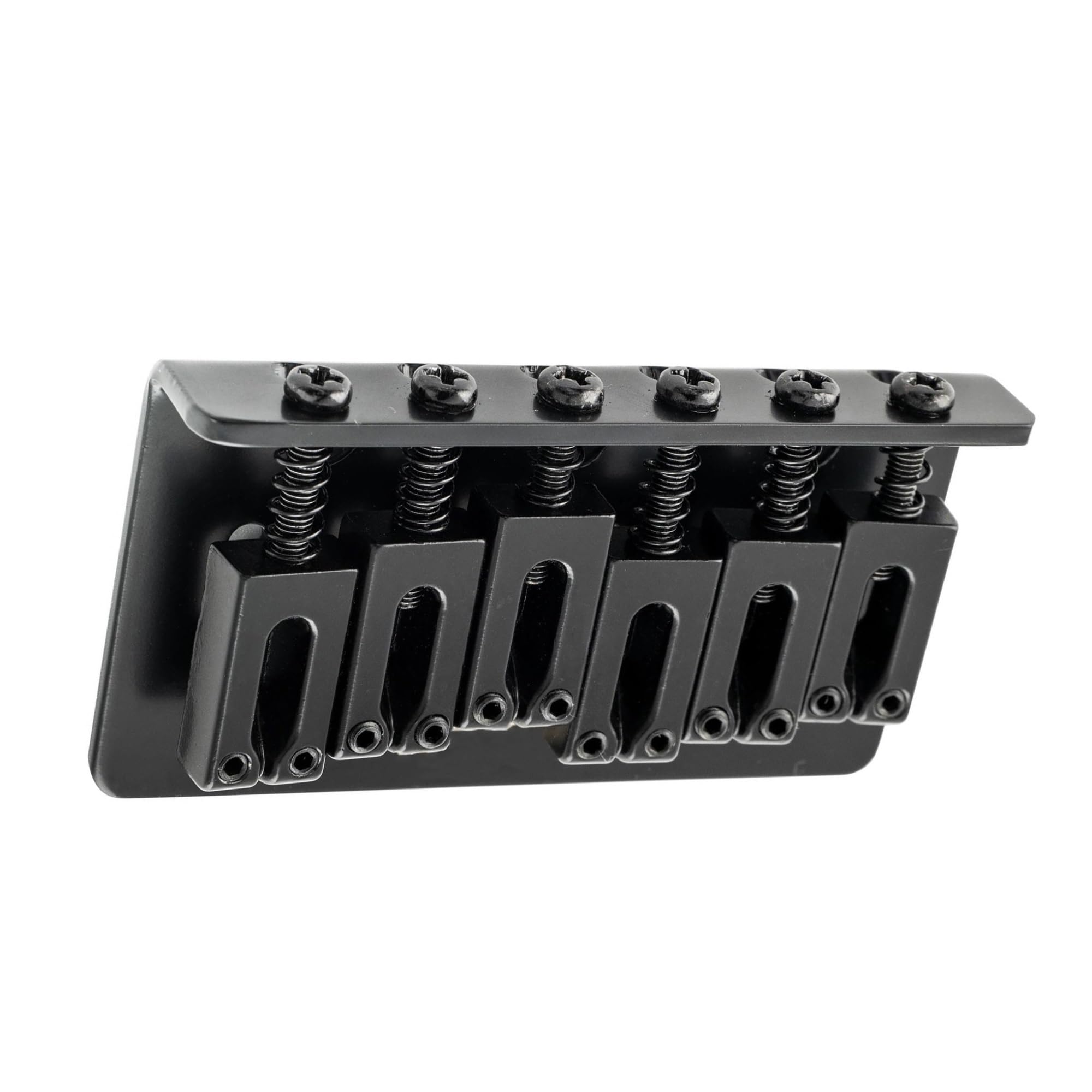 Mostek Strunowy O Średnicy 52.5 Mm Z Twardym Ogonem Stały Bez Tremolo Do Gitar Elektrycznych Mostek Gitarowy(Bk)