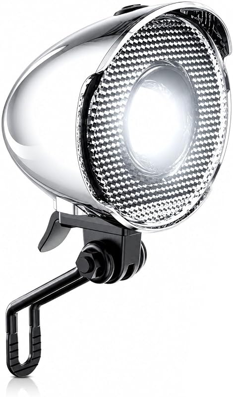 New Version 350Lumen High-Brightness Headlights Retro Bicycle Headlights Classic Retro Night Riding Safety Bicycle Fog Lights Headlights with Bracket