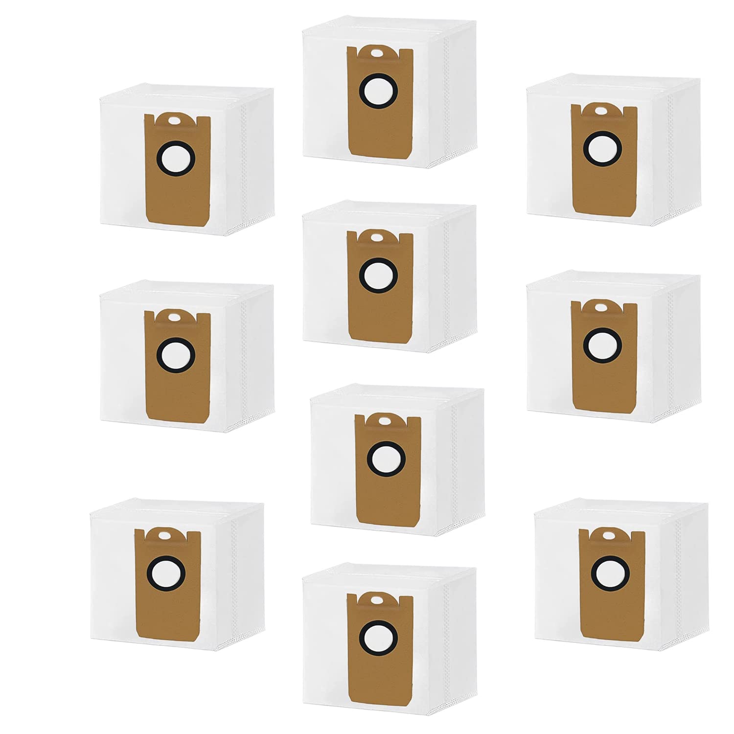 F/T - Bolsas de repuesto para aspiradora Airrobo T10+ vac Station (10 unidades)