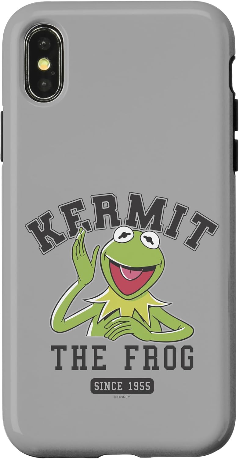 Disney The Muppets Kermit The Frog Since 1955 Collegiate Case for iPhone 15