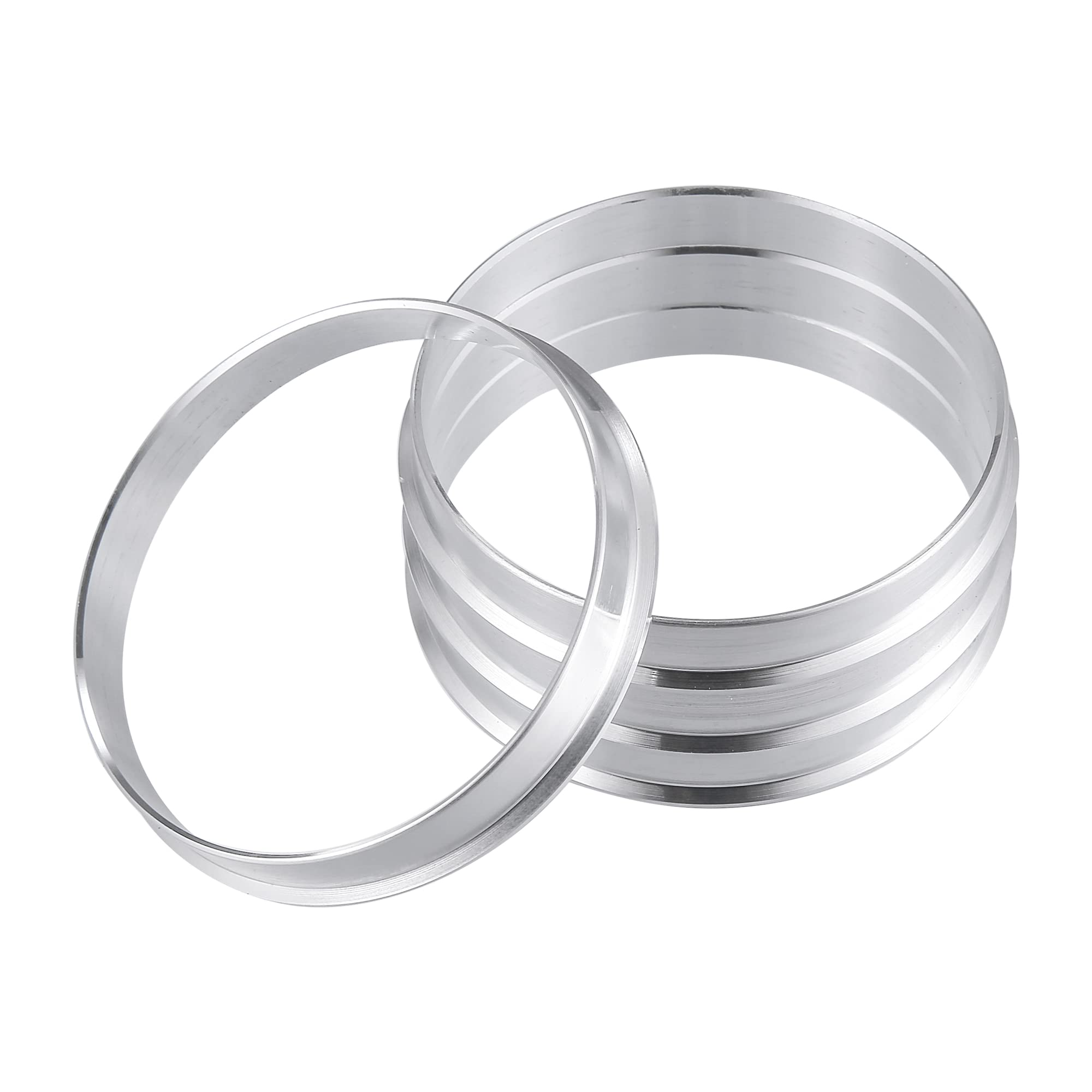 Amazon.com: X AUTOHAUX 4pcs OD 66.1mm to ID 63.4mm Aluminum Alloy