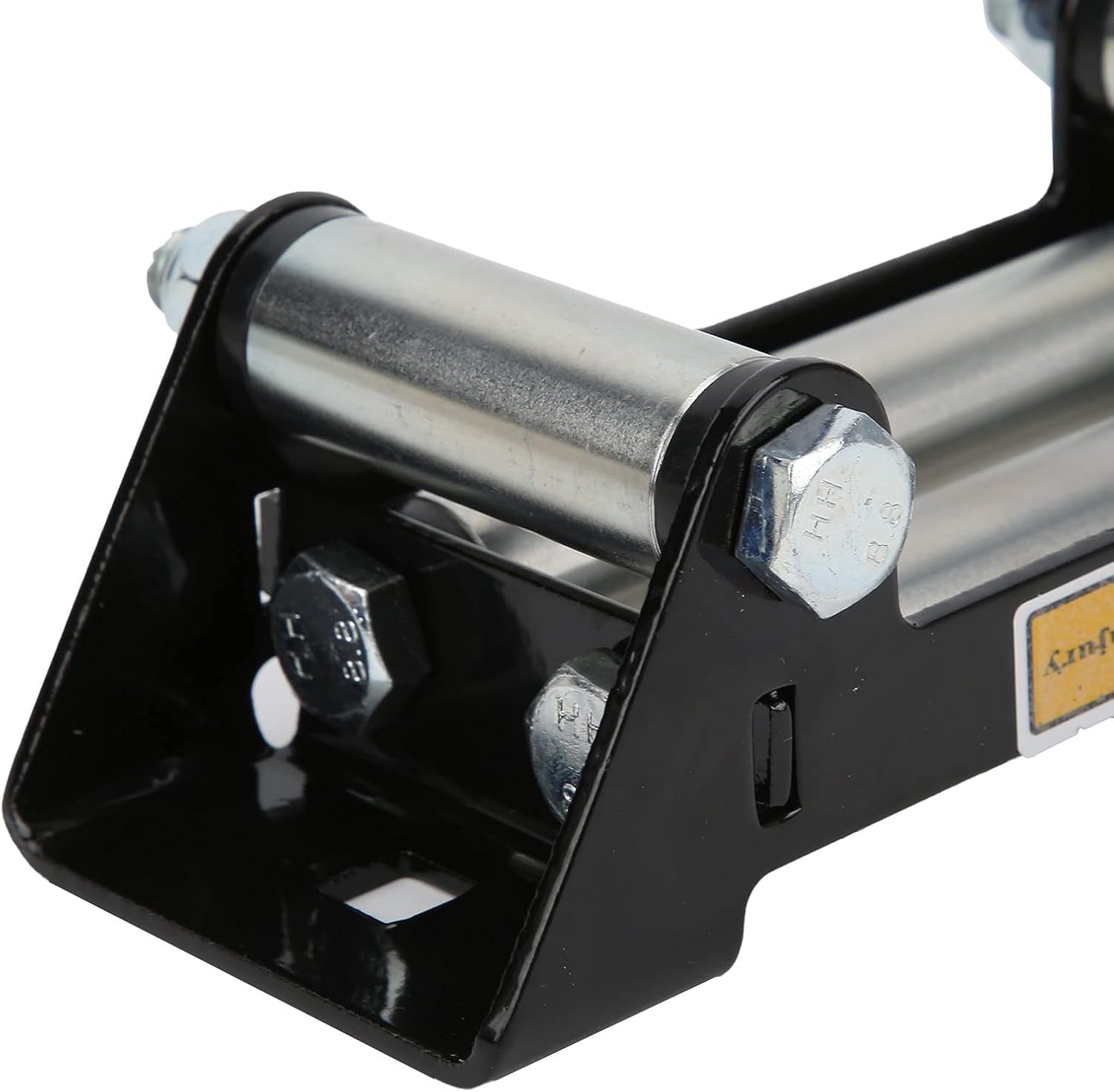 Car Side by Side Winch Roller Fairlead 152mm/6in Iron Zinc Plated Maintenance Replacement Universal No to is About of Suitable As As Long The is Distance by
