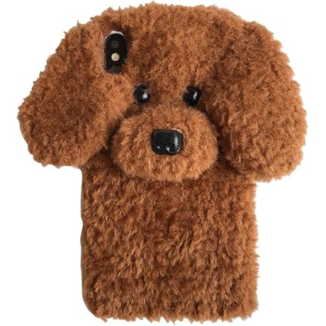 UnnFiko iPhone 6s Case, Dog-Themed Winter Teddy Dog Case with Super Cute...
