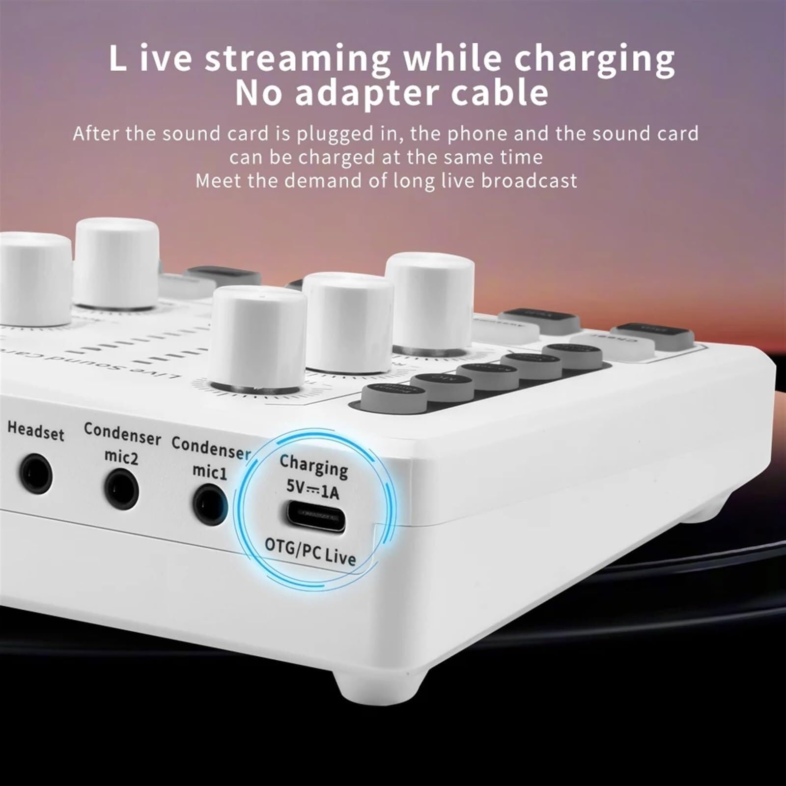 Mixer Audio, 5 Szt. Mikser Efektów Karty Dźwiękowej M8