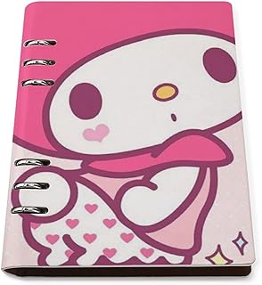 マイメロディ システム手帳 A5 日記帳 メモ帳 ビジネス かわいい 可愛い 防水 高級PUレザー ノート 6穴リング オフィス用品 文房具 入学 新学期 進学 卒業記念品 プレゼント ギフト 贈り物