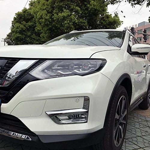 Miniatura 5 de ITrims 2017 2018 2019 2020 2021 para Nissan Rogue X-Trail Accesorios de coche, cubierta de lámpara de luz antiniebla, decoración de marco de lámpara