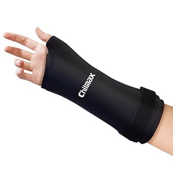 Soft Wrist Ice Pack Wrap, Hot and Cold Therapy Wrist Compression Sleeve for Hand and Carpal Tunnel Relief, Hot Packs for Pain Relief, Tunnel, Tendonitis, Swelling