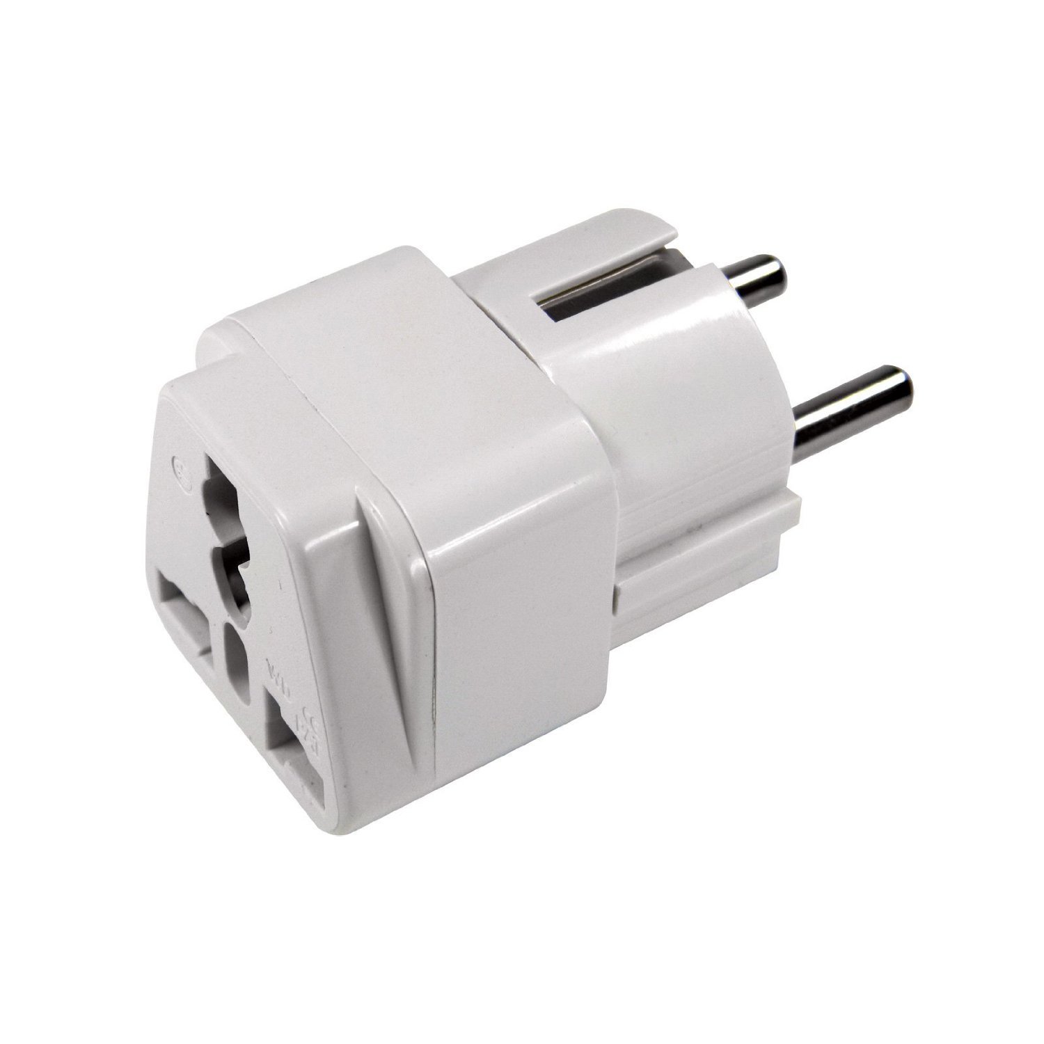 Oramics Evrensel Adaptör Seyahat Fişi Beyaz AB Normu - 250V AC 10~16A