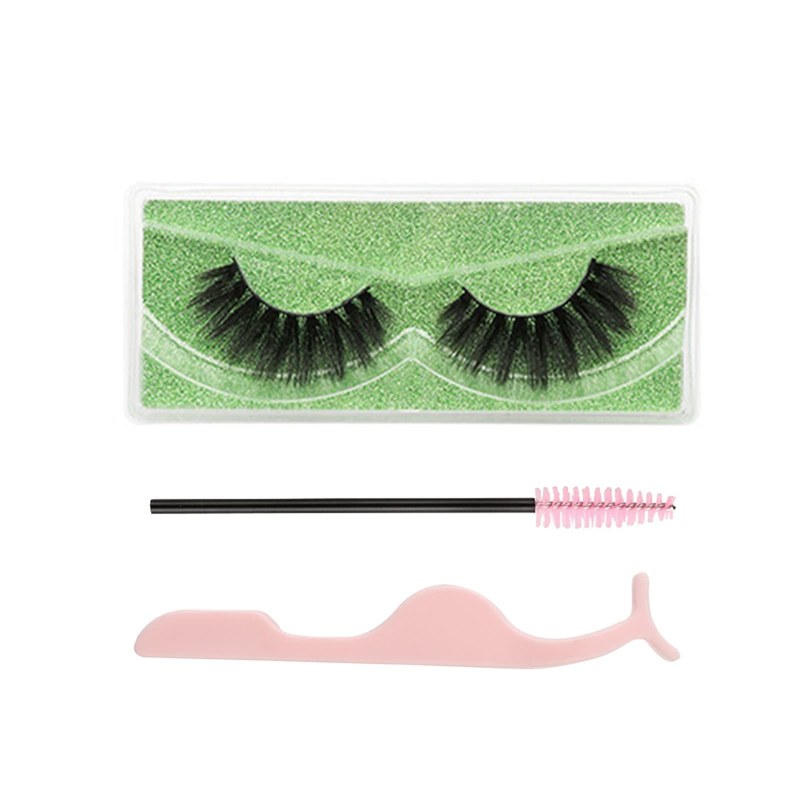 1 Pair DIY False Eyelashes Eyelash Extensions False Eyelashes Good Ductility No Residue Thick Natural Messy Fake Eyelashes