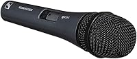 Vista 4 de Sennheiser Micrófono vocal cardioide dinámico E835-S (interruptor de encendido/apagado) con soporte de micrófono trípode y paquete de cable XLR-XLR