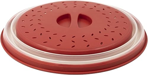 Miniatura 3 de LAMINET Cubierta extensible para tazón y plato para microondas (rojo)