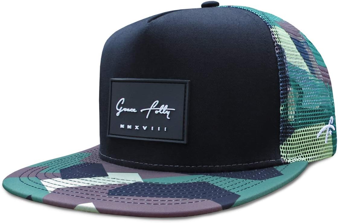 Trucker Hat for Men & Women. Snapback Mesh Caps