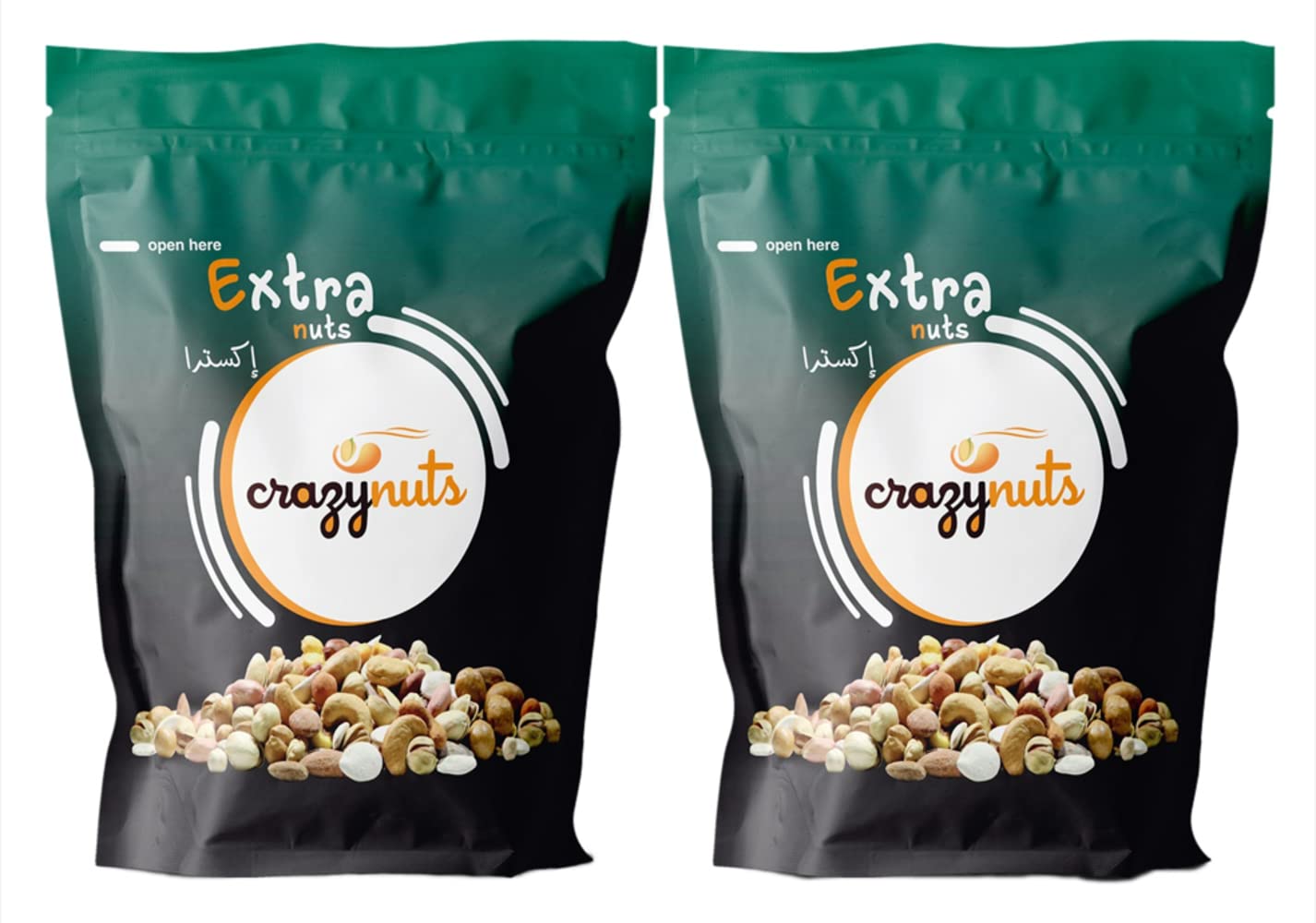 Crazynuts Extra Nut 250 g Value Pack of 2
