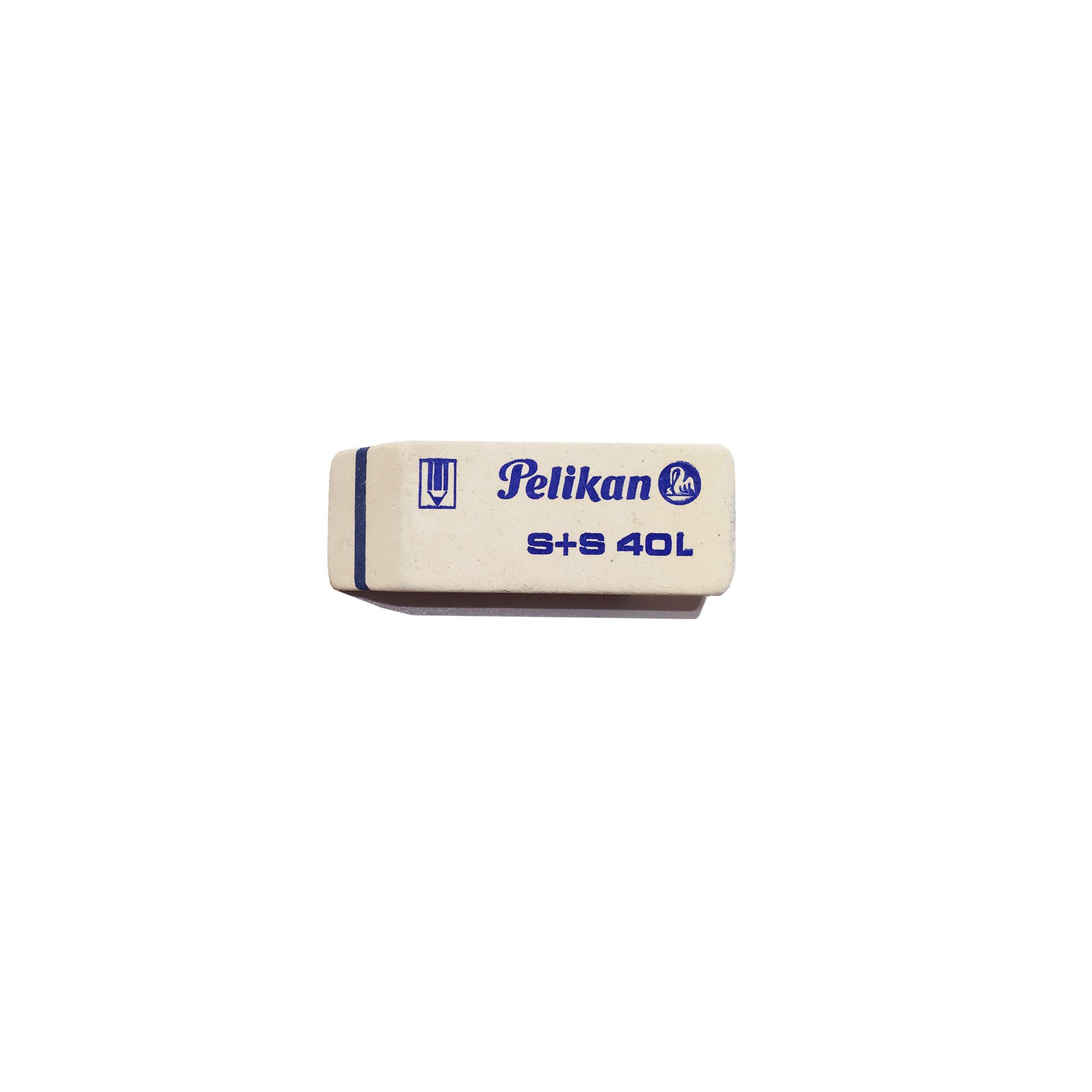 Pelikan Gomme da Cancellare S+S40, Gomma Bianca Morbida, Confezione da 4 Pezzi
