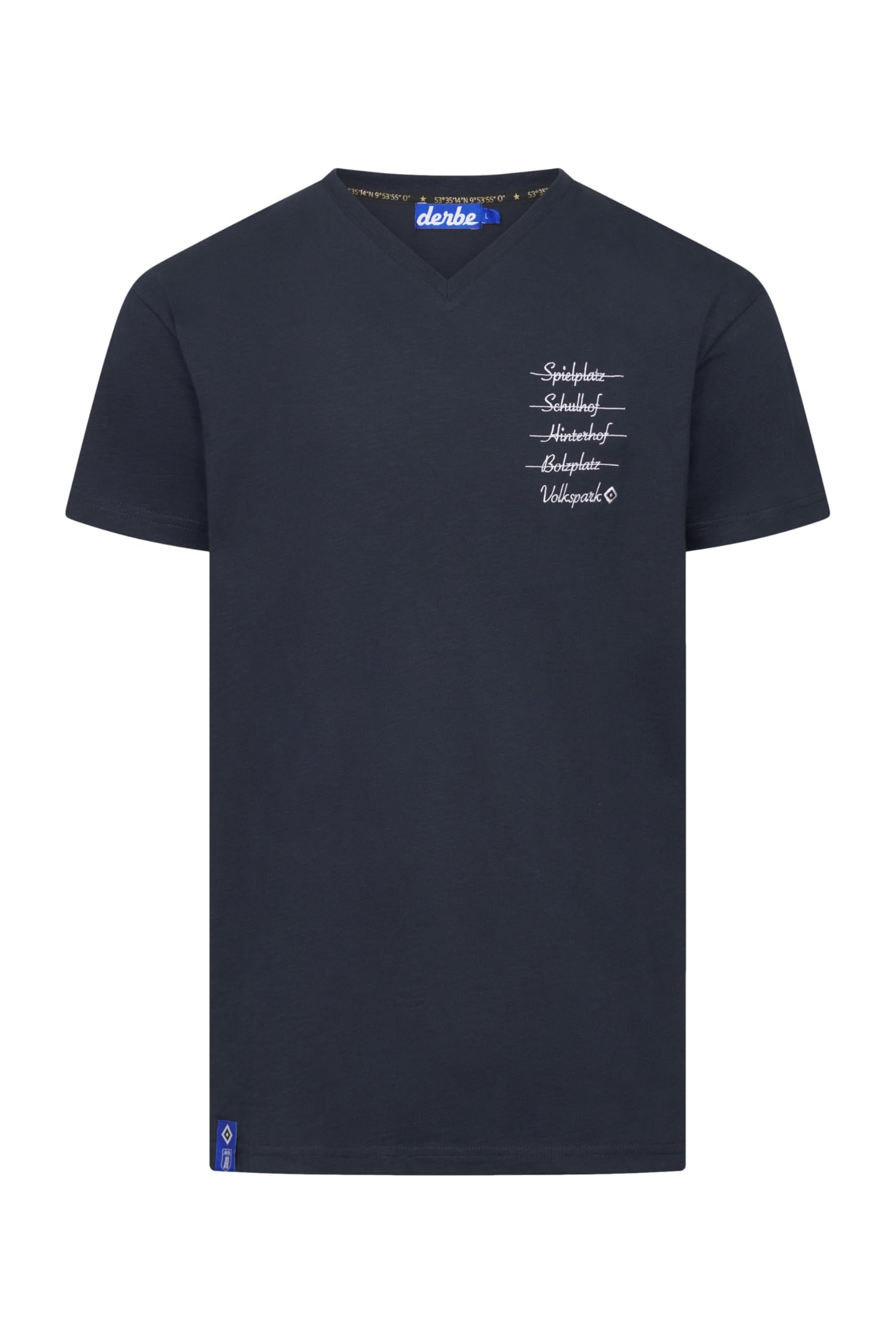 derbe Herren T-Shirt HSV Volkspark HSV Fanartikel Hamburger Sportverein
