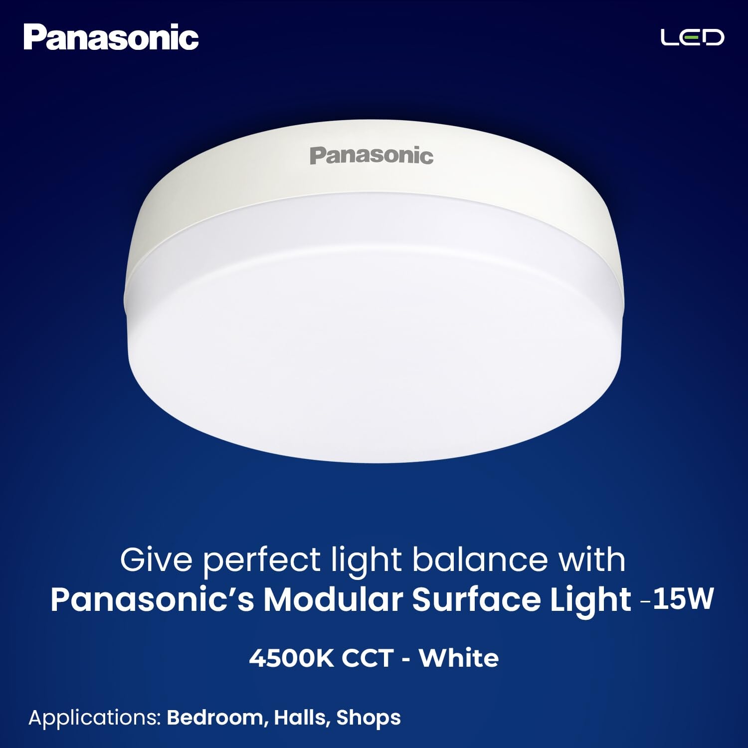 Panasonic 15W LED Twist Downlight - Natural Daylight -6
