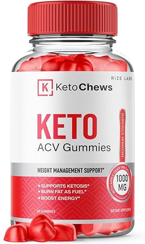 Miniatura 10 de Gomitas Keto Chews ACV para bajar de peso 525 mg - Dieta de grasa del vientre - Fórmula avanzada (120 gomitas)