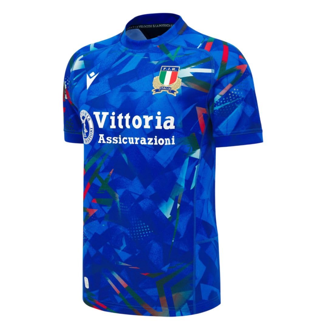 Maglia da Match Home Replica Poly Adulto Italia Rugby