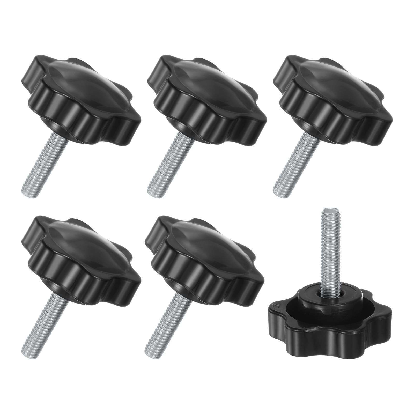 M METERXITY 6-Pack Star Clamping Knobs