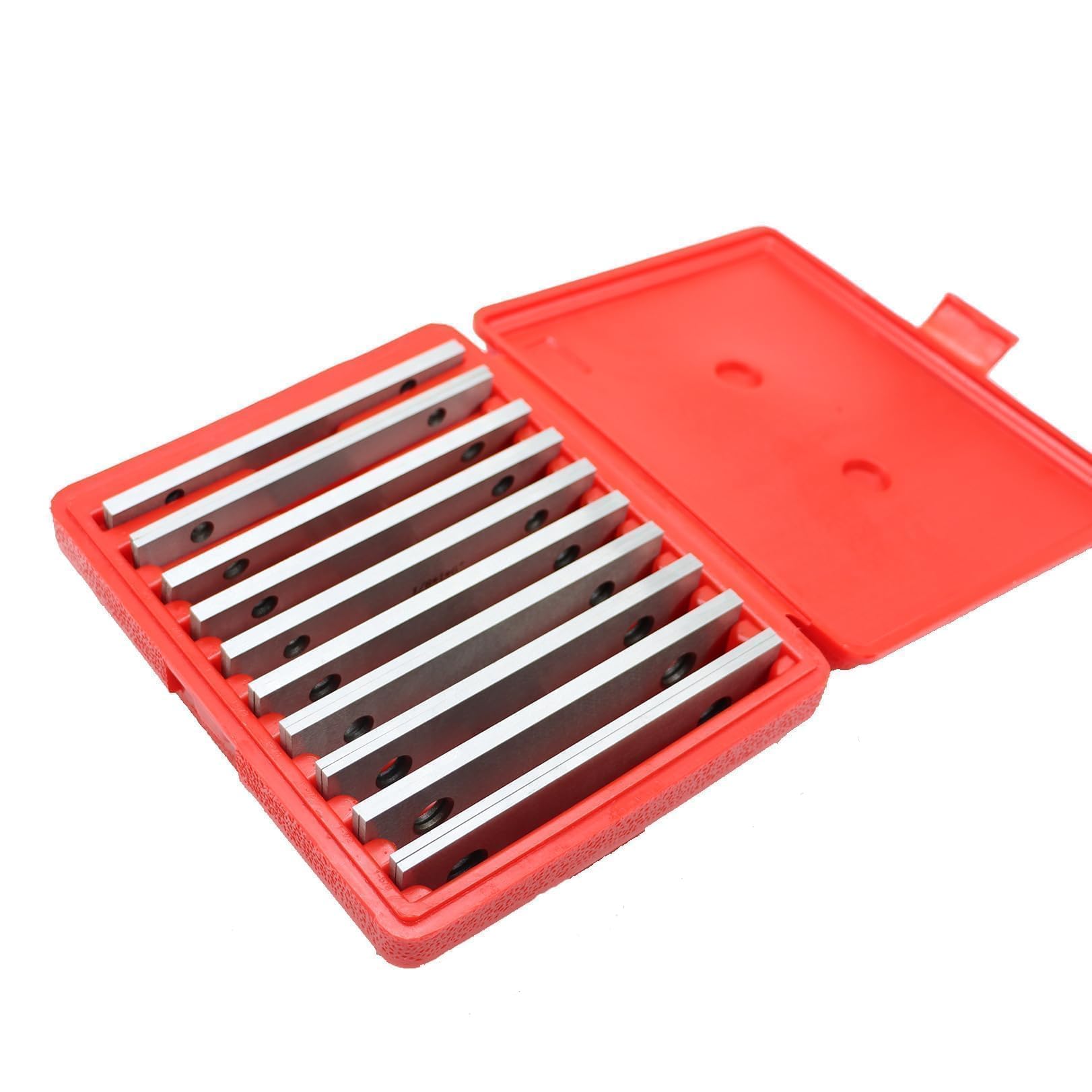 Nakkaa 10 Pcs Precision Parallel Set 1/8 x 6 in Thin Steel